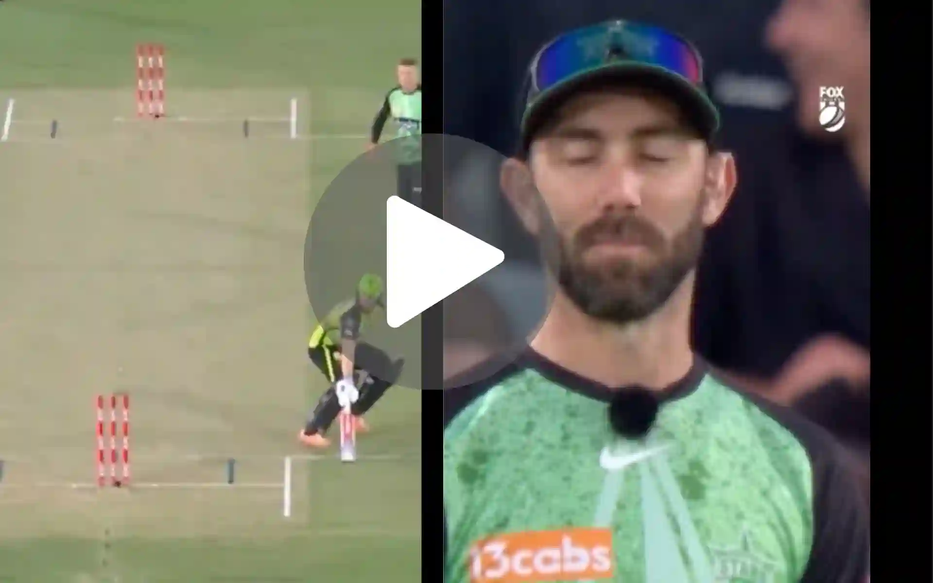 [Watch] Maxwell In Shock As Melbourne Stars Forget To Appeal For A Clear Run-Out